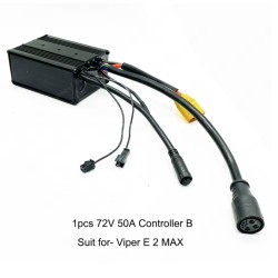 Cheiristíria A kai B gia Viper E 2 / E 3 Max 72V 50A gia fóta pou anavosvínoun kai kit plíktron NFC VIper - 1  