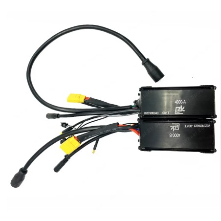 Kontrollery A i B dlya Viper E 2 / E 3 Max 72V 50A dlya migayushchikh ogney i komplekta klyuchey NFC VIper - 3  