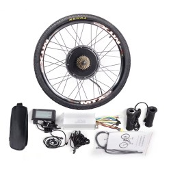 Elcykelkonverteringssæt controller 48v 1000w motor 26, 27,5 og 29" KROXNE - 1