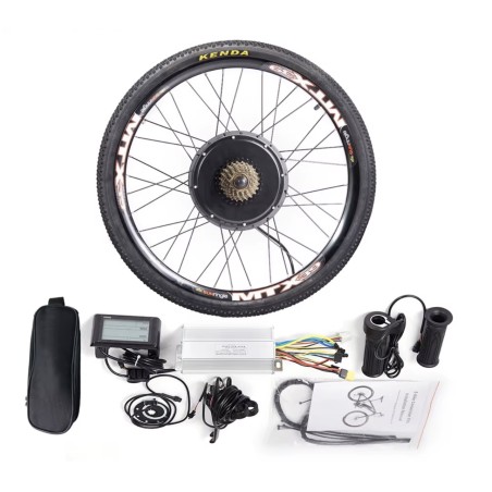 Kit di conversione bici elettrica controller 48v 1000w motore 26, 27,5 e 29" KROXNE - 1  