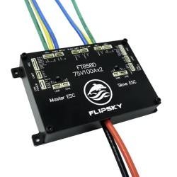 Contrôleur ESC Flipsky FT85bd avec boîtier en aluminium pour skateboard électrique, vélo, scooter ou moto KROXNE - 2  