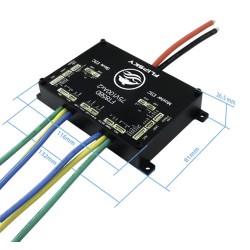 Flipsky FT85bd ESC ovládač s hliníkovým puzdrom pre elektrický skateboard, bicykel, skúter alebo motocykel KROXNE - 4  