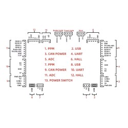 Flipsky FT85bd ESC-controller med aluminiumskasse til elektrisk skateboard, cykel, scooter eller motorcykel KROXNE - 7  