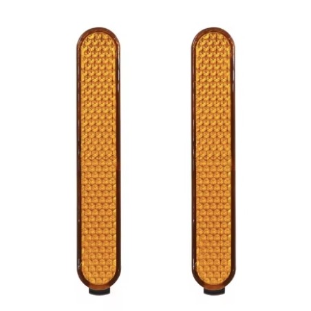 Rear reflectors for Xiaomi Mi Scooter 4 and compatible models, safety visibility upgrade, electric scooter accessory  - 1  