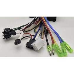 Kit de controladora y pantalla S866 para bicicleta eléctrica - 24v, 36v, 48v - 250w, 350w 500w 13a, 15a, 22a  - 9 Controlador si