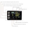 Kit controler și afișaj S866 pentru bicicletă electrică - 24v, 36v, 48v - 250w, 350w 500w 13a, 15a, 22a  - 11 Høypålitelig børst
