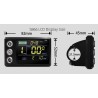 Kit controler și afișaj S866 pentru bicicletă electrică - 24v, 36v, 48v - 250w, 350w 500w 13a, 15a, 22a  - 12 Høypålitelig børst