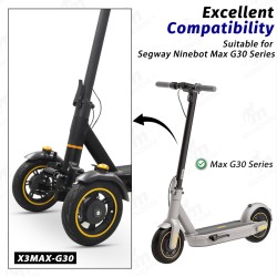 Monorim X3 voorvork met dubbele wielen voor Ninebot Max G30 & vergelijkbare scooters – Reserveonderdeel & demper Monorim - 2 Mon