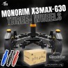 Monorim X3 empros anartisi me dyo troxous gia Ninebot Max G30 & omina skouter – Antallaktiko & amortiser Monorim - 8 Κιτ αμορτισ