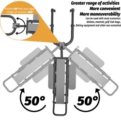 Monorim GL8 - rimorchio per portapacchi, cestino per biciclette o biciclette elettriche. Monorim - 13 Monorim GL8 - rimorchio pe