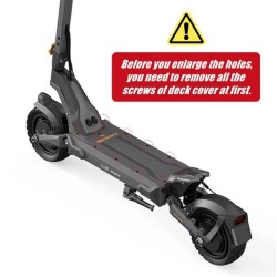 Styredemper for Ausom DT2 Pro, L2, L2 Max, Kugoo F3 Plus & lignende elscootere, stabil & sikker  - 12  