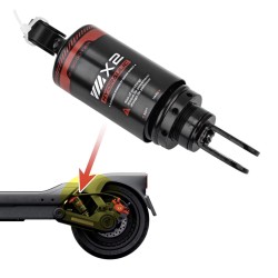 Originalni zadnji amortizer Segway MAX G3, rezervni del električni skuter, močan in varen vzmetenje.  - 8 Združljivost: za model
