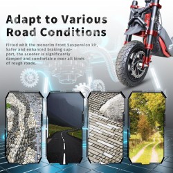 Prednji ovjes Monorim MZ3 Plus Dual Air za Segway ZT3 veca udobnost  - 13  