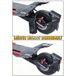 Vzduchovy tlumic Monorim MZR3 Pro pro elektrokolobezku Segway ZT3 145mm a 165mm  - 4  