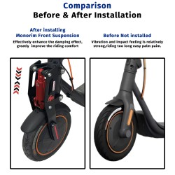 Přední odpružení MF0 monorim pro elektrický skútr Segway F20 F25E F30E F40E Monorim - 42 Nainstalujte tlumiče MF0 monorim na váš