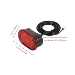 Tylne światło Xiaomi Scooter 4 Pro Plus/Max | Akcesoria, bezpieczeństwo i widoczność  - 6  