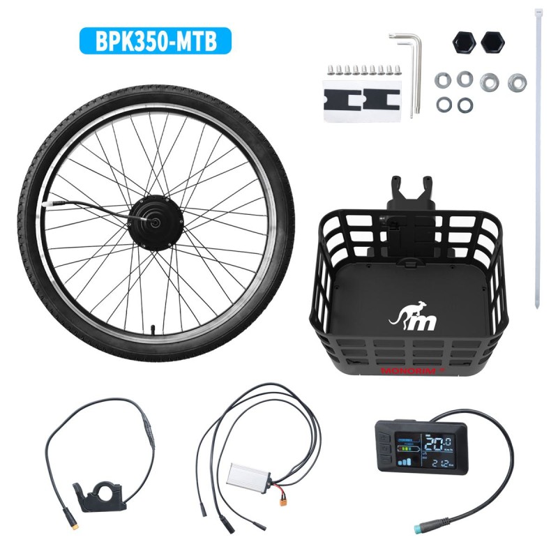 Kit Monorim BPK350 motor 380w - baterie inclusă pentru bicicletă electrică  - 1 Kit de putere Monorim BPK350 pentru bicicletă el