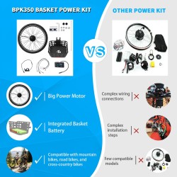 Monorim BPK350 konverzný set motor 380w - batéria v balení  - 3 Monorim BPK350 power kit na elektrický bicykel, 380W – Premeňte 