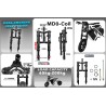 Frontfjaring Monorim MD0 Coil Spring 490mm x 165mm  - 16 
Passform: Monorim MD0 Coil Spring 490mm x 165mm for kompatible front-o