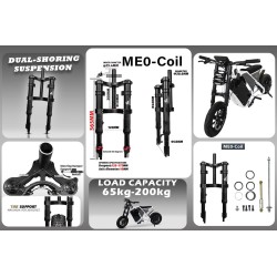 Przednie zawieszenie Monorim ME0 Coil spring version 565mm x 165mm  - 13 
Kompatybilnosc: ME0 Coil Spring 565mm x 165mm do zgodn