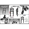 Priekine pakaba Monorim ME0 Coil spring version 565mm x 165mm  - 13 
Suderinamumas: ME0 Coil Spring 565mm x 165mm suderinamiems 