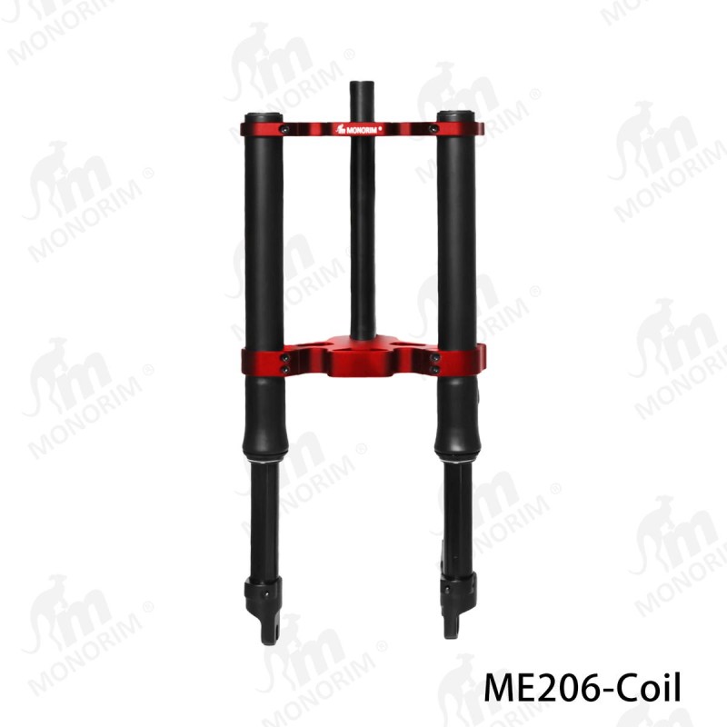 Suspensão dianteira Monorim ME206 Coil Spring 565mm x 206mm  - 2 Compatibilidade: suspensao dianteira Monorim ME206 Coil Spring 