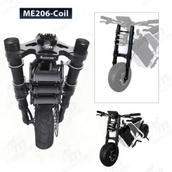 Priekine pakaba Monorim ME206 Dual Air version 565mm x 206mm  - 6 Suderinamumas: Monorim ME206 Dual Air priekine pakaba, 565mm x