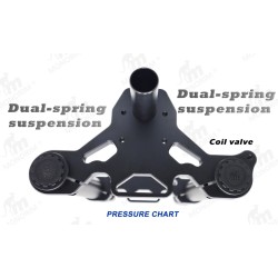 Priekine pakaba Monorim ME206 Dual Air version 565mm x 206mm  - 10 Suderinamumas: Monorim ME206 Dual Air priekine pakaba, 565mm 