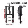 Monorim MD206 Coil Spring elso felfuggesztes 490mm x 206mm  - 2 
Kompatibilitas: Monorim MD206 Coil Spring elso felfuggesztes 49