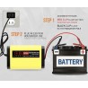 12V 2A acculader voor loodzuuraccu’s 7Ah 12Ah 14Ah 20Ah  - 3 Belangrijkste kenmerken

Digitaal LCD-scherm met realtime weergave 