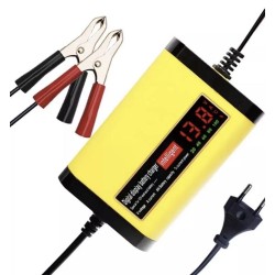 Incarcator baterie 12V 2A pentru baterii plumb-acid 7Ah 12Ah 14Ah 20Ah  - 2 Caracteristici principale

Afisaj LCD digital care a