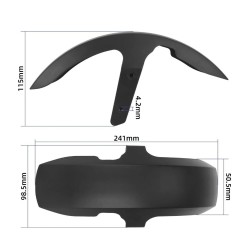 Predný blatník pre kolobežku Xiaomi 5 a 5 Pro  - 1  
