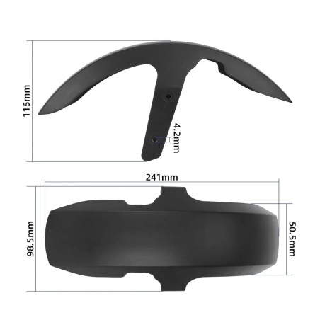 Sprednji blatnik za električni skiro Xiaomi 5 in 5 Pro  - 1  