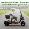 Monorim SCMax-ZT3 seat for Segway ZT3 series electric scooter  - 2  