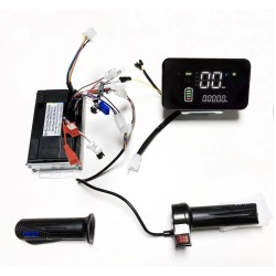 Sinusoidalnyi brushless motor kontroller kit 48V 84V 50A 3000W s ruchek gaz i displeem  - 4 Spisok produktov

Kontroller 50A + 1