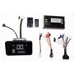 Sinusni brushless kontroler motora set 48V 84V 50A 3000W s gasom i zaslonom  - 6 Popis proizvoda

Kontroler 50A + 1 ručica gasa 