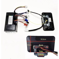 Sinusoidalnyi brushless motor kontroller kit 48V 84V 50A 3000W s ruchek gaz i displeem  - 11 Spisok produktov

Kontroller 50A + 