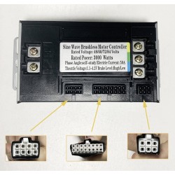 Siinuslaine harjadeta mootori kontrolleri komplekt 48V 84V 50A 3000W gaasi ja ekraaniga  - 14 Tootenimekiri

50A kontroller + 1 