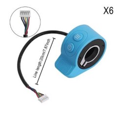 Gashendel/trigger voor HX X6, HX X7, HX X8 elektrische step of vergelijkbaar  - 1 
Duidelijke compatibiliteit
Meer controle en v