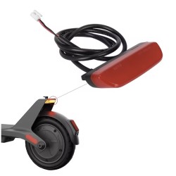 Rear fender tail light for Xiaomi scooter 4 Lite 2nd Gen  - 1 Exact compatibility: made for the fender on Xiaomi scooter 4 Lite 