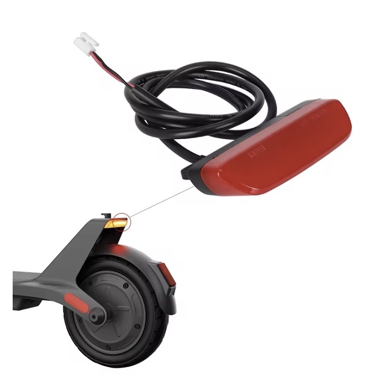 Rear fender tail light for Xiaomi scooter 4 Lite 2nd Gen  - 1 Exact compatibility: made for the fender on Xiaomi scooter 4 Lite 