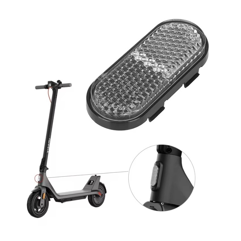 Vorderreflektor / Katzenauge fur Xiaomi 4 Lite 2nd Gen E-Scooter  - 1 Passgenau: fur Xiaomi 4 Lite 2nd Gen E-Scooter entwickelt.