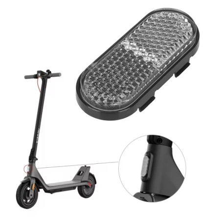 Reflector sau catadioptru fata pentru trotineta Xiaomi 4 Lite 2nd Gen  - 1 Compatibilitate precisa: pentru trotineta Xiaomi 4 Li