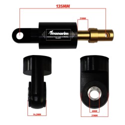 Luftstotdampare Monorim SGR3 Air kit bakre fjadring Segway Max G3 Series  - 3 
Kompatibilitet: Monorim SGR3 Air luftstodampar-ki