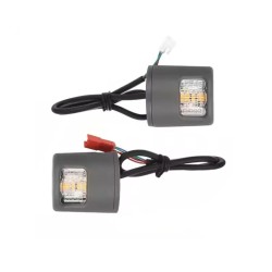 LED posūkių žibintai Xiaomi 4 Lite 2nd paspirtukui ar panašiam, signalizacijos ir saugumo rinkinys  - 3 Tinka Xiaomi 4 Lite 2nd 