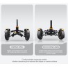 Monorim X3 Max Air dobbelt forhjulsophang til Ninebot Max G2: reservedel og stoddamper Monorim - 5 Kompatibel med Ninebot Max G2