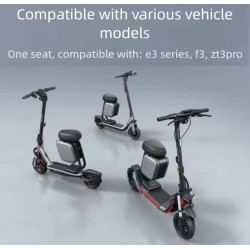 Banco com mala 10L para Segway E3, E3 Pro, F3, ZT3 Pro e similares  - 5 
Compatibilidade: banco com mala 10L para Segway E3, E3 