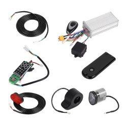 Komplekt kontroler 48V Monorim U5+ s distantsionno i ogranichitel na skorost za Ninebot Max  - 1 
Suvmestim sas skuteri Ninebot 