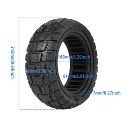 Puna saćasta guma 11 inča 90/65-6.5 za Dualtron Thunder, Kaabo i Zero Scooter  - 13 Kompatibilna s 11-inčnim naplatcima 90/65-6.