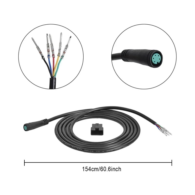 Cable de datos para pantalla de 5 pines / 6 pines para Kugoo M4 o similar  - 12  